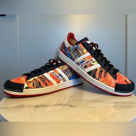 adidas Originals Other - *RARE* ADIDAS Atlanta Halfshells Cities Collection Shoes Sneakers Men's Size 13